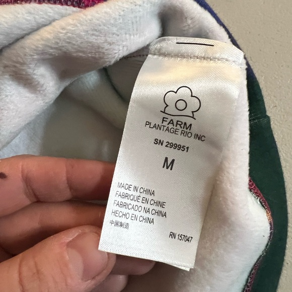 FARM Rio Multicolor Geometric Sweatshirt - Picture 11 of 12